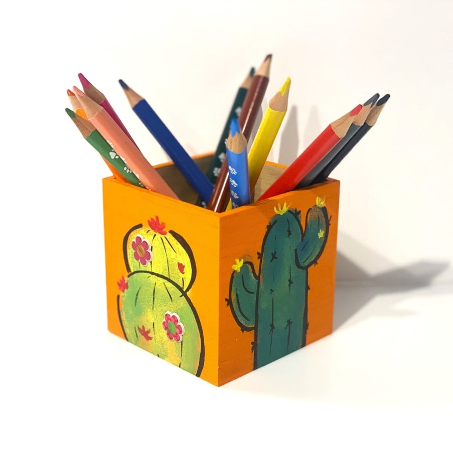 Atelier Parent-Enfant - Pot à crayons en peinture