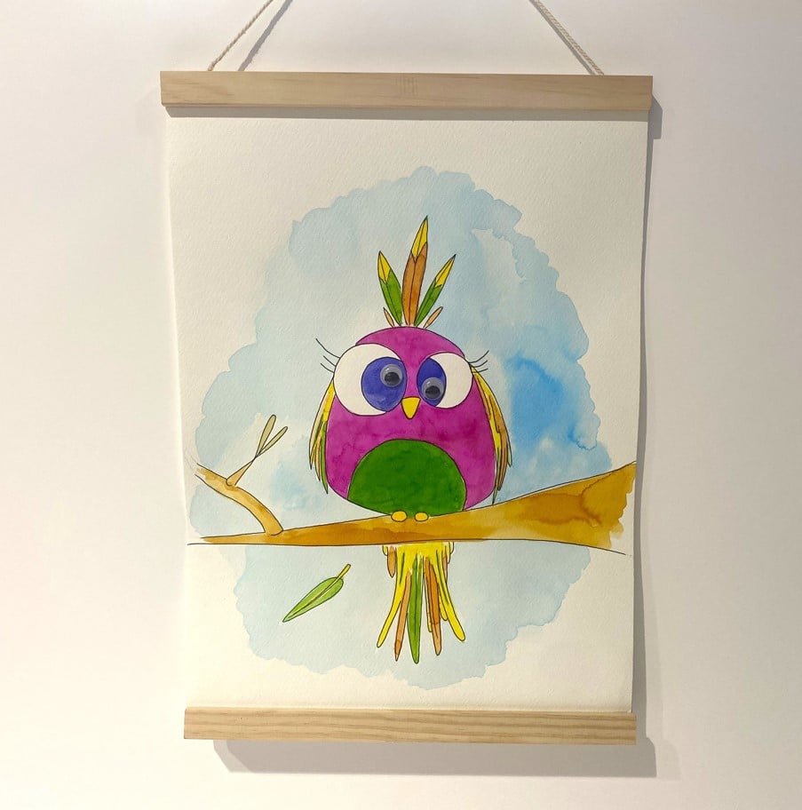 Atelier Parent-Enfant - Oiseau en peinture