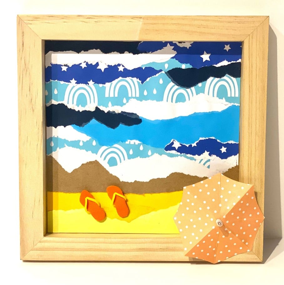 Atelier Parent-Enfant - Plage en bricolage
