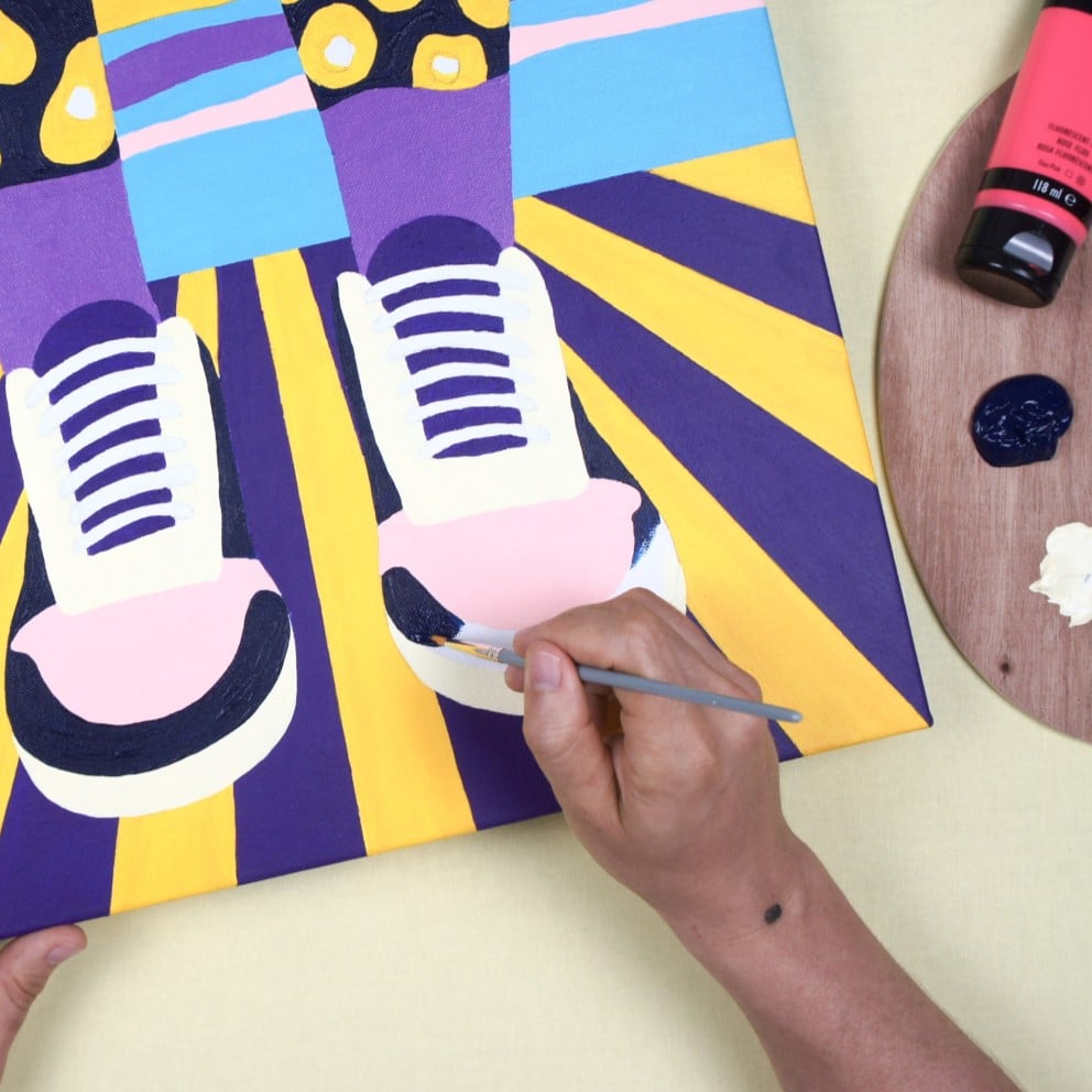 Atelier Junior - Peinture acrylique 