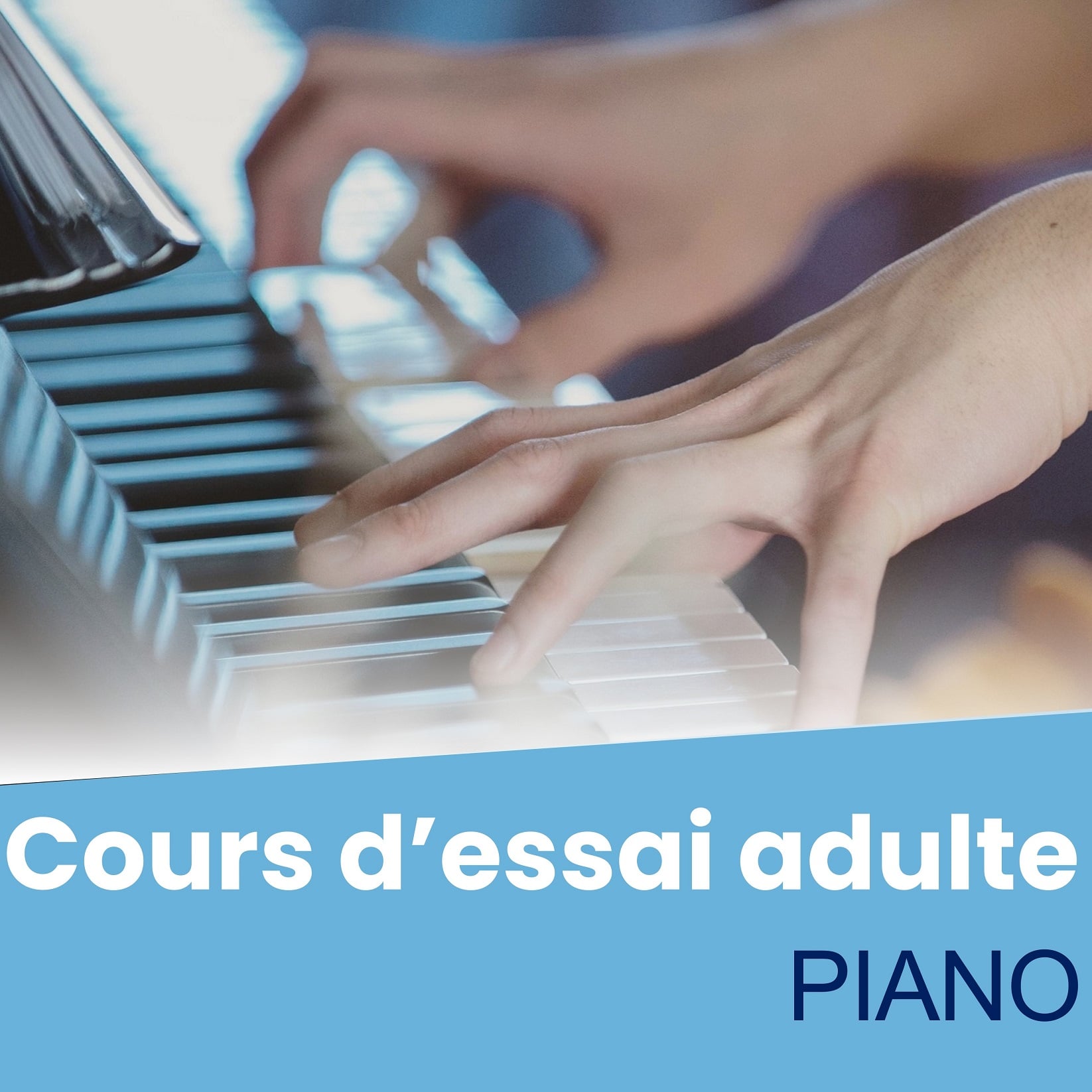 Cours d'essai Adulte- Piano