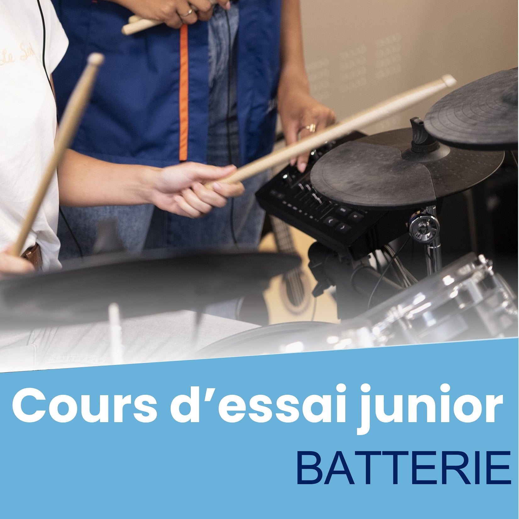 Cours d'essai Junior - Batterie