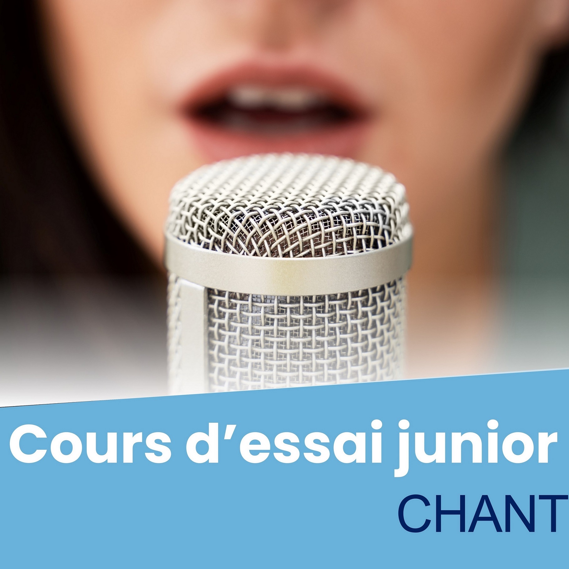 Cours d'essai Junior - Chant