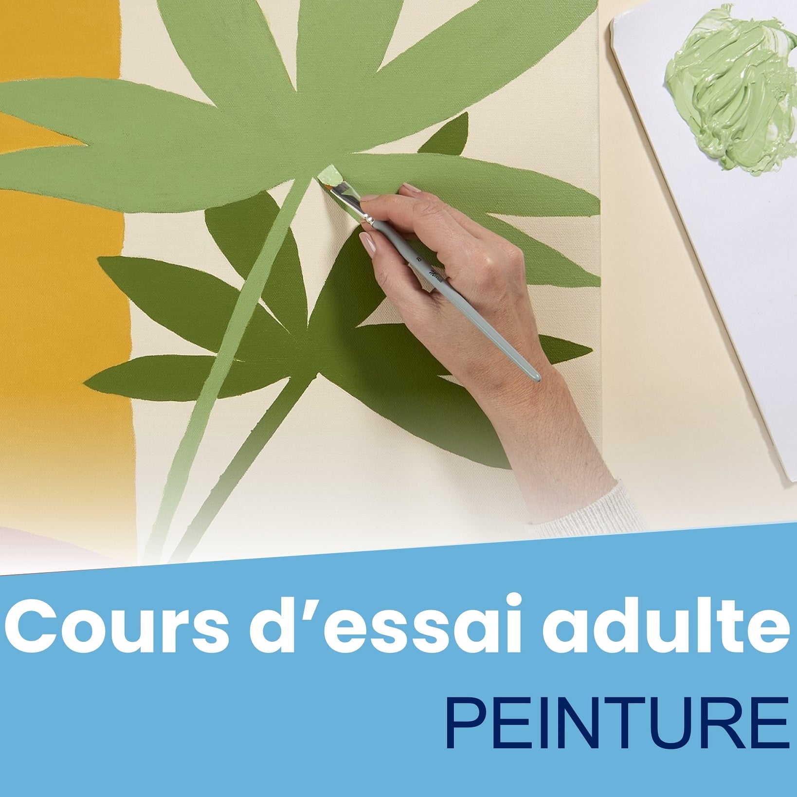 Cours d'essai Adulte - Peinture