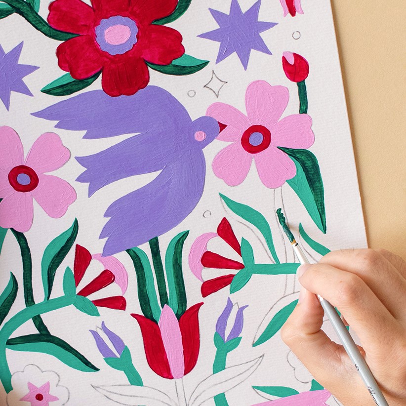 Atelier Enfant - Peinture Acrylique 