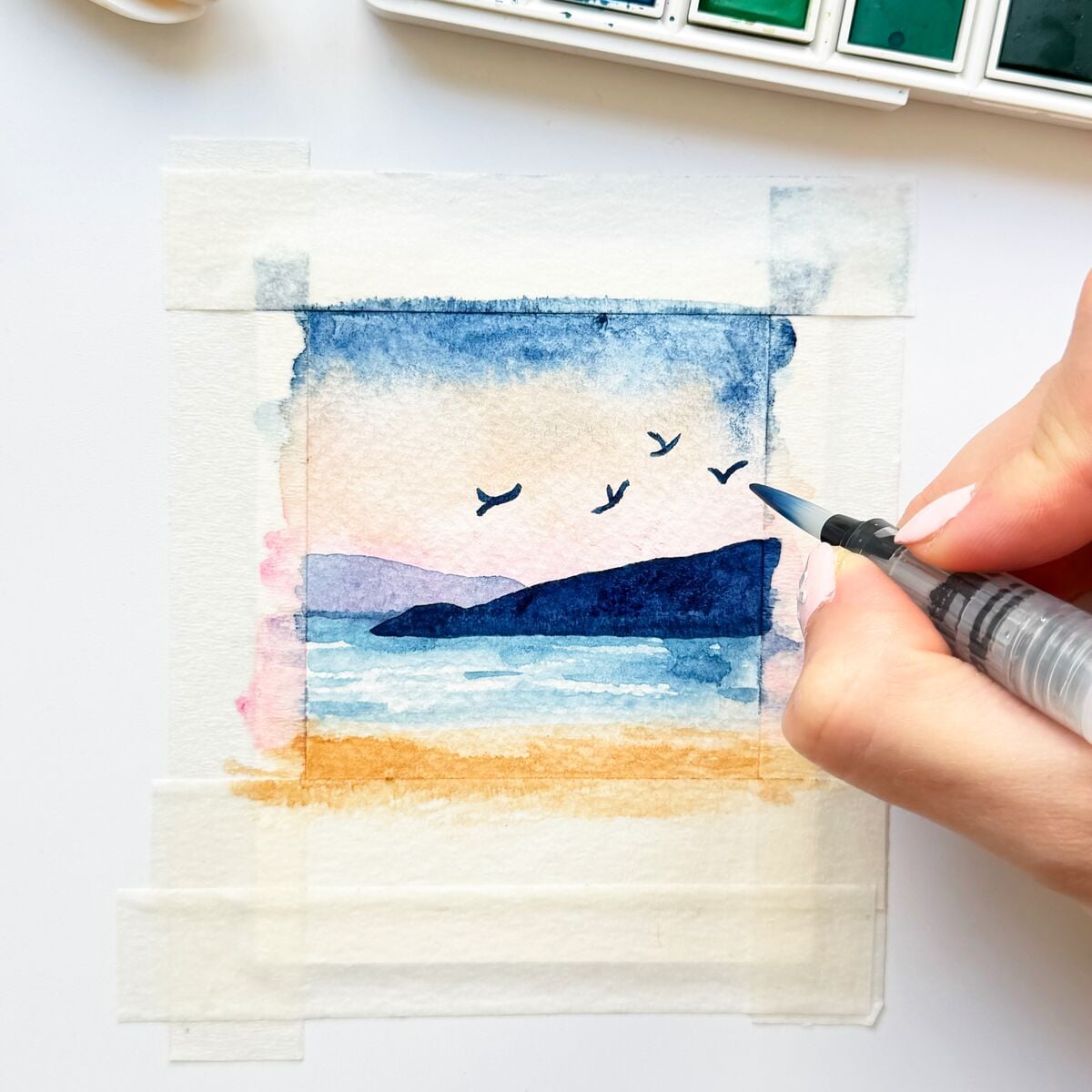 Atelier Enfant - Aquarelle