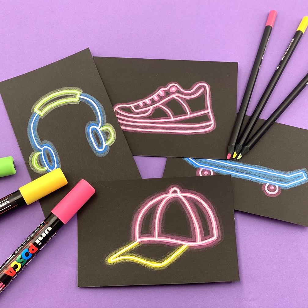 Atelier Gratuit Junior - Dessin effet néon