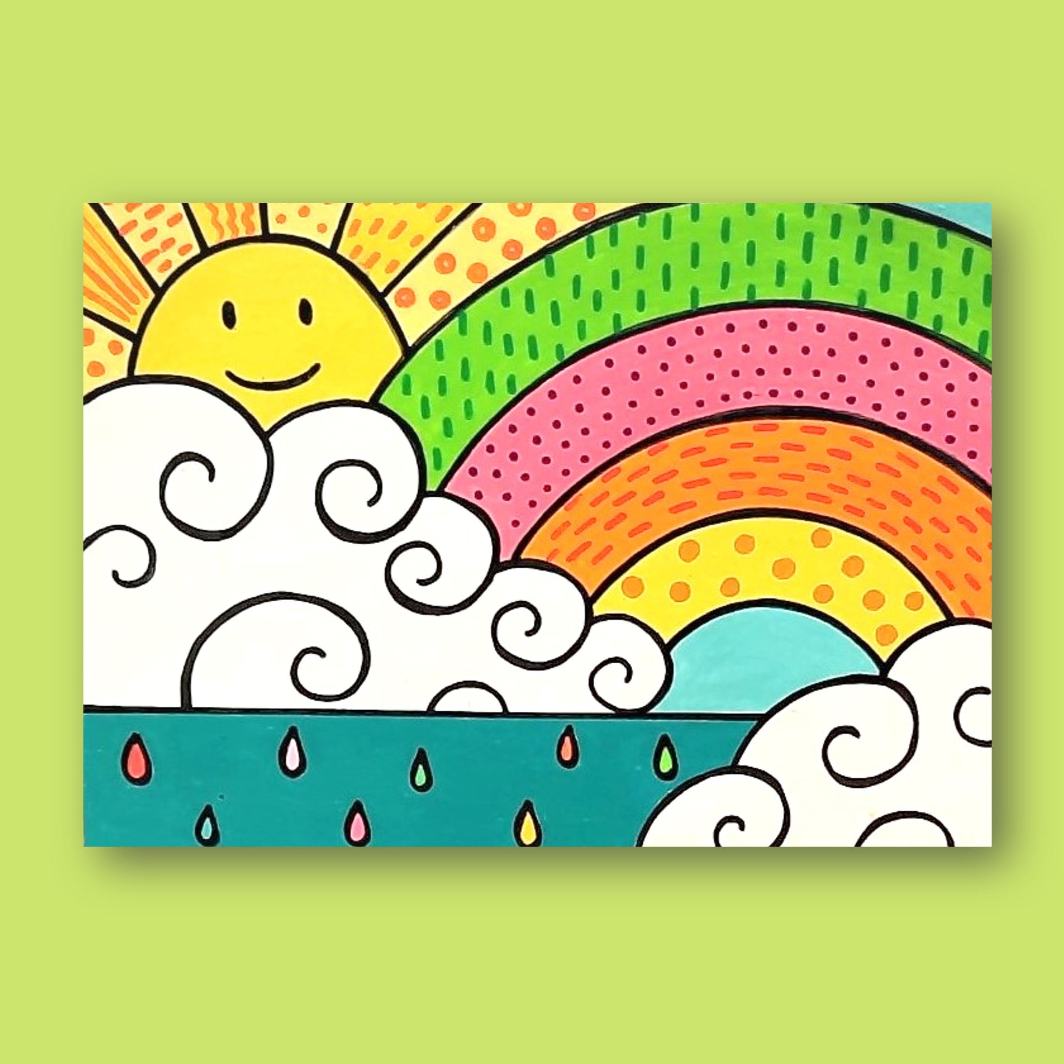 Atelier Gratuit Parent-Enfant - Arc-en-ciel dessin
