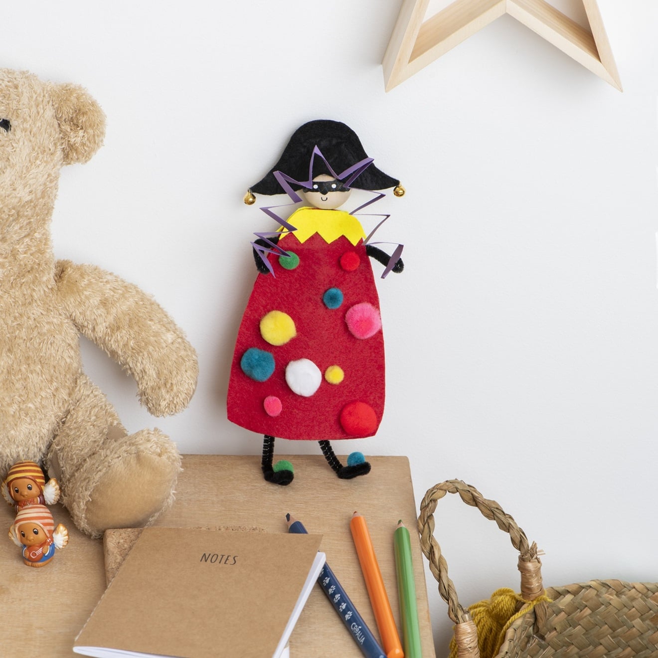 Atelier Parent-Enfant - Arlequin en feutrine