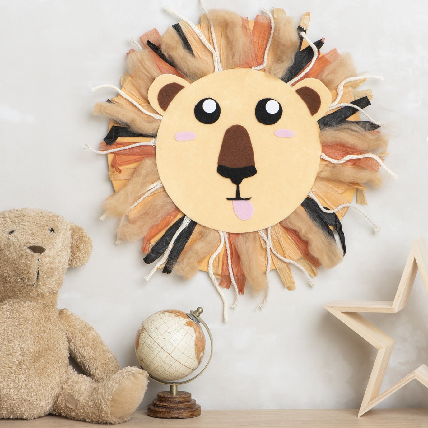 Atelier Parent-Enfant - Déco murale lion