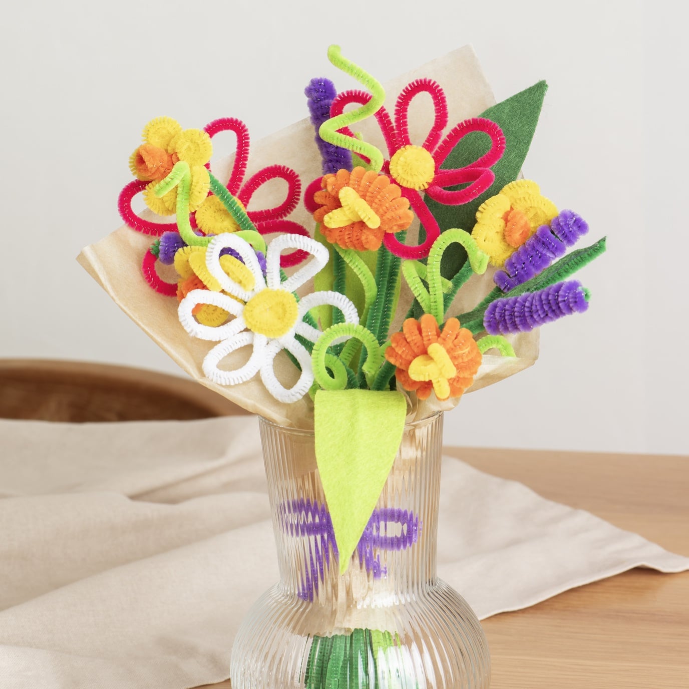 Atelier Parent-Enfant - Fleurs en fil chenille