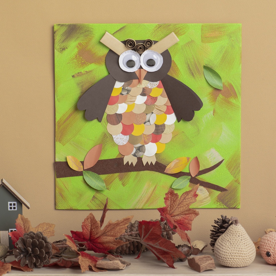 Atelier Parent-Enfant - Hibou en paper art