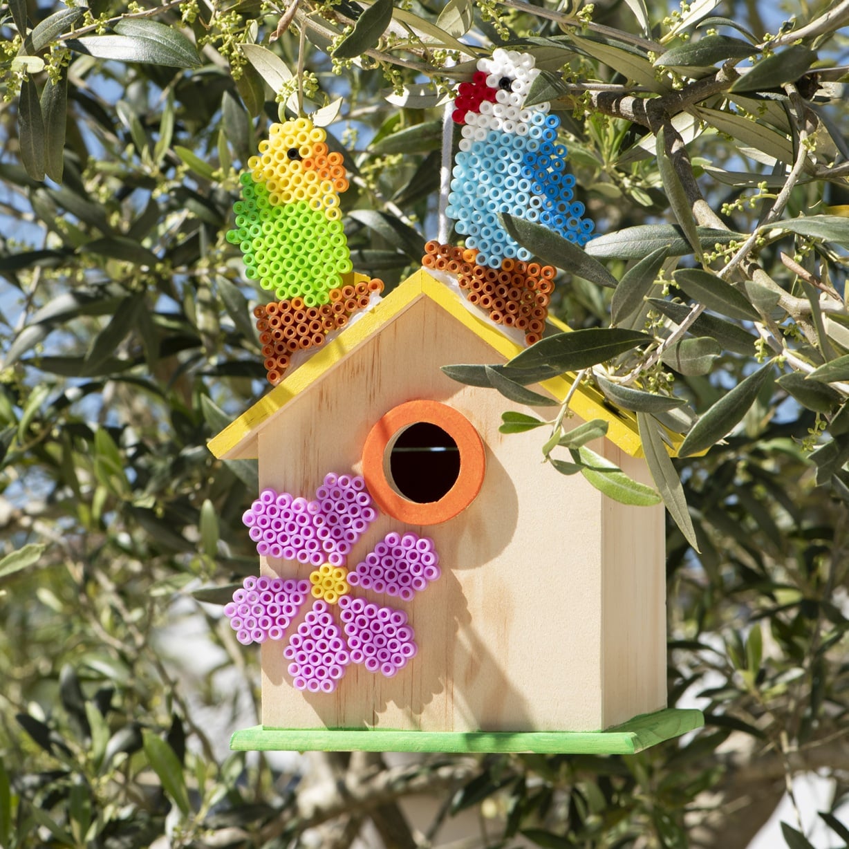 Atelier Parent-Enfant - Nichoir oiseaux en perles à repasser