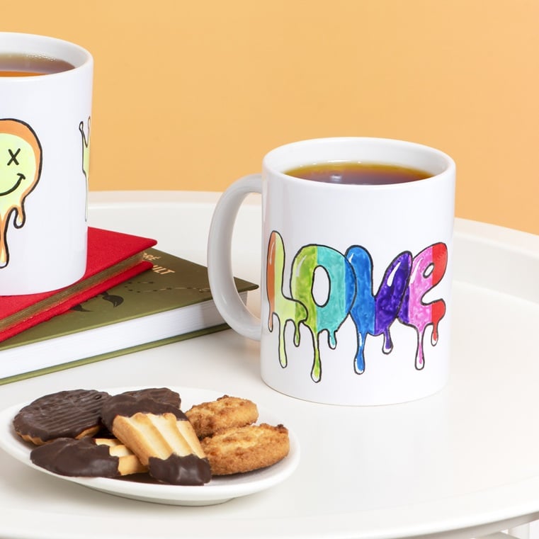 Atelier Mini Junior - Mug graff aux feutres