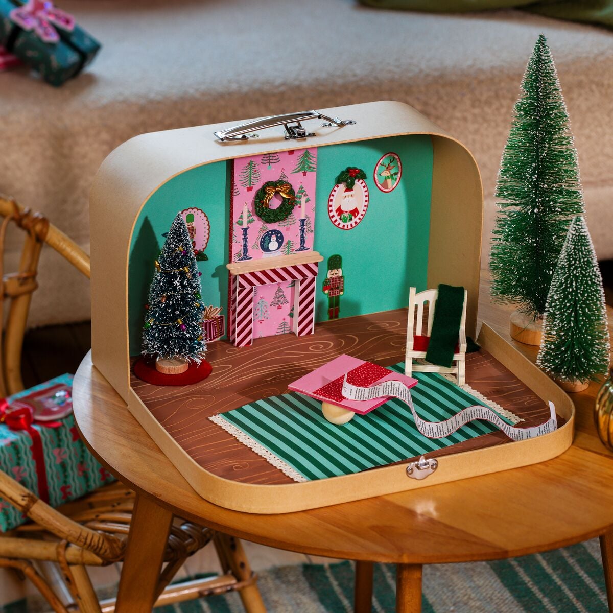 Atelier Noël Enfant - Valise mini-monde Noël