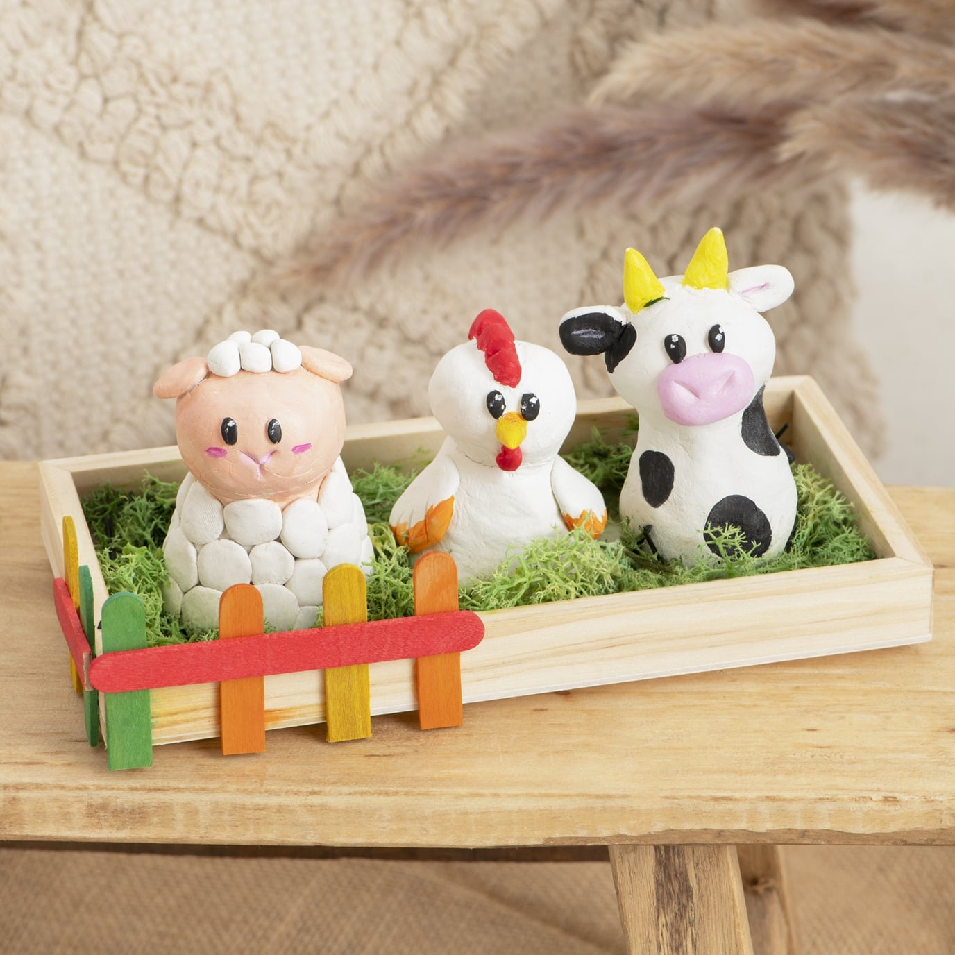 Atelier Parent-Enfant - Animaux de la ferme en argile