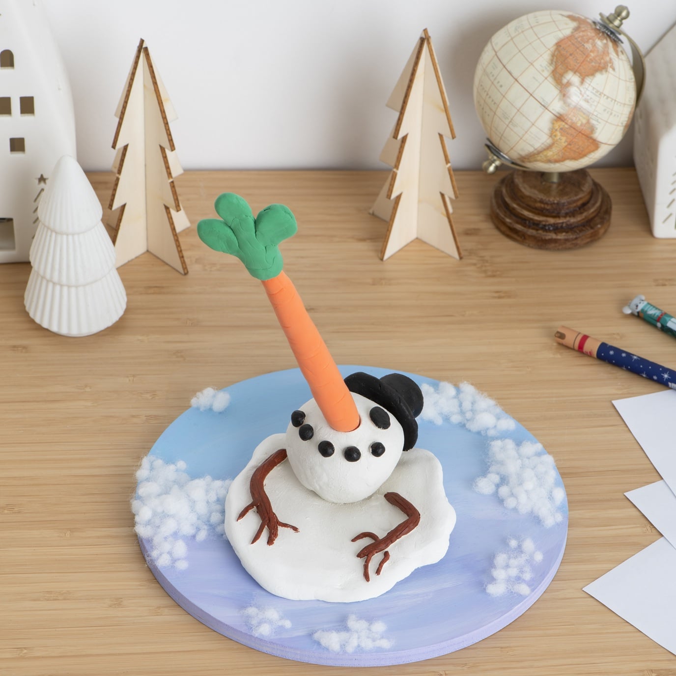Atelier Parent-Enfant - Porte-stylo bonhomme de neige