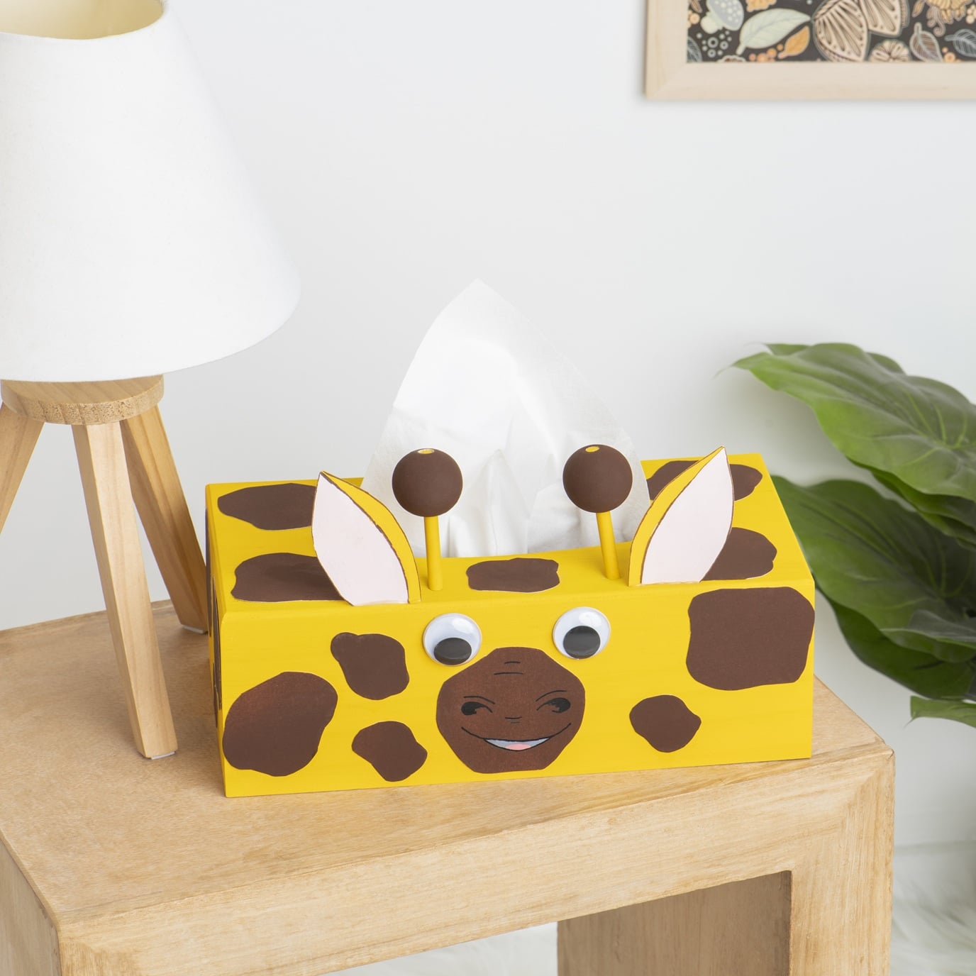Atelier Parent-Enfant - Boîte mouchoirs girafe