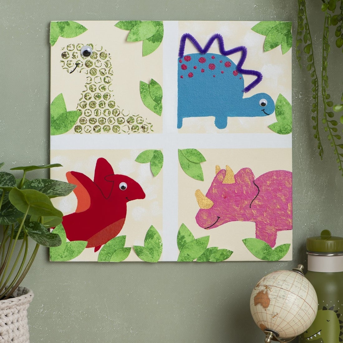 Atelier Parent-Enfant - Dinosaures à l'acrylique 