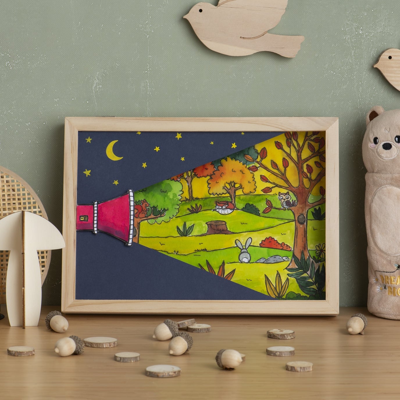 Atelier Parent-Enfant - Forêt dans la nuit à l'encre