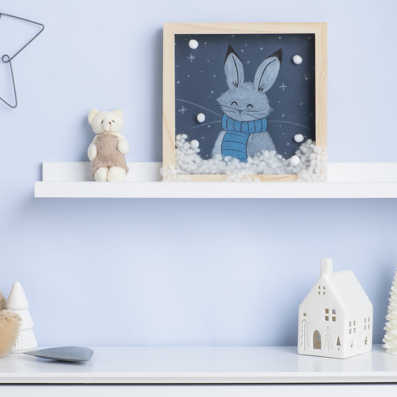 Atelier Parent-Enfant - Lapin des neiges aux crayons