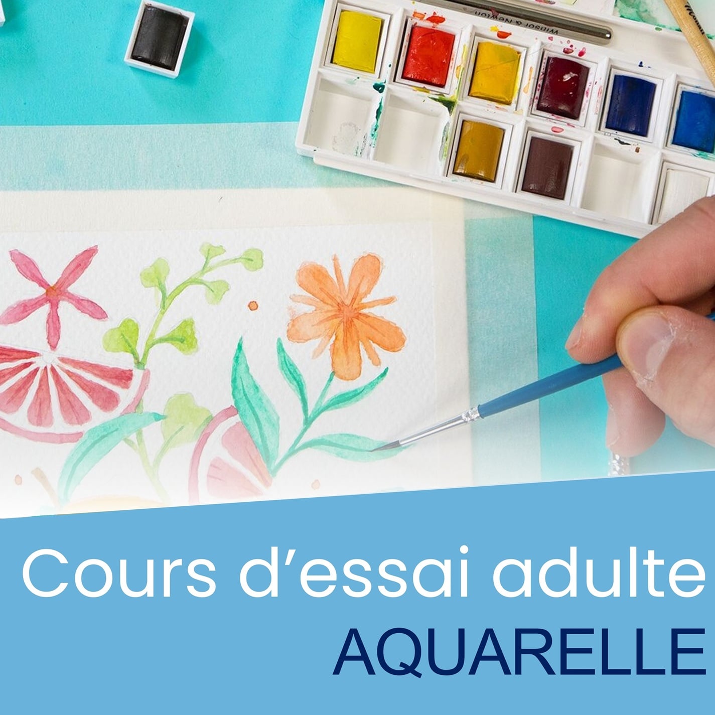 Cours d'essai Adulte - Aquarelle