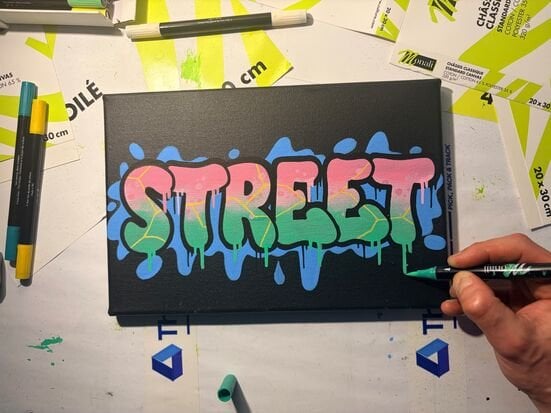 Atelier découverte Graffiti