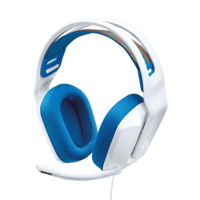 Casque gamer - Filaire - G335  - Léger - Blanc