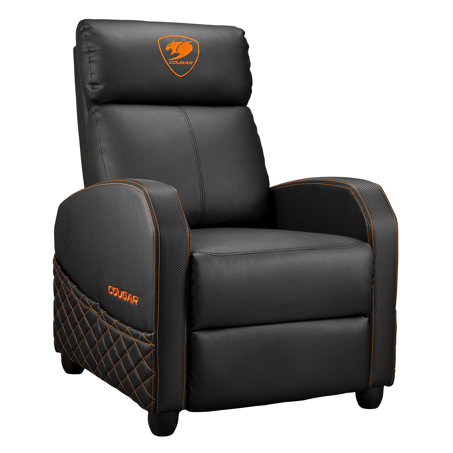 Fauteuil gaming Cougar Gaming RANGERELITE Dossier 180° Accoudoirs 4D PVC velours et tissu imitation cuir - vue 3
