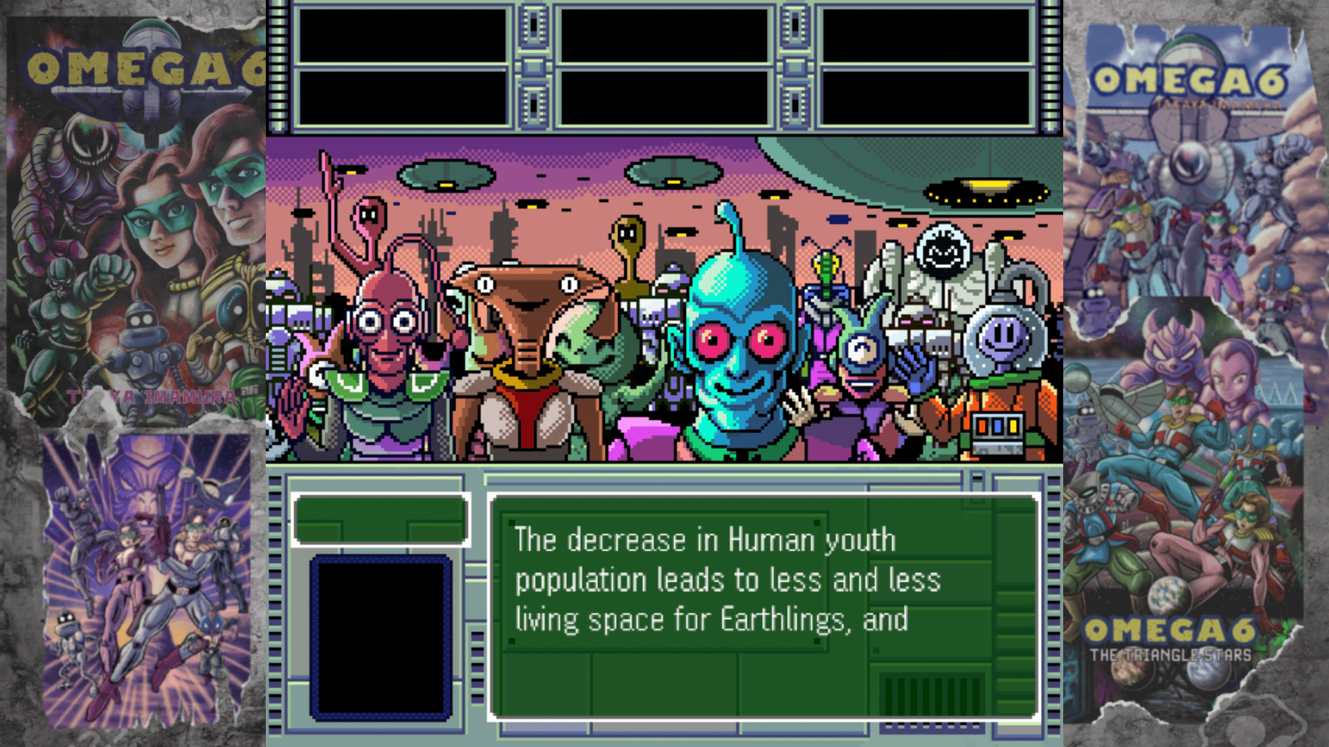 OMEGA 6 The Triangle Stars Nintendo Switch Neuf - vue 5