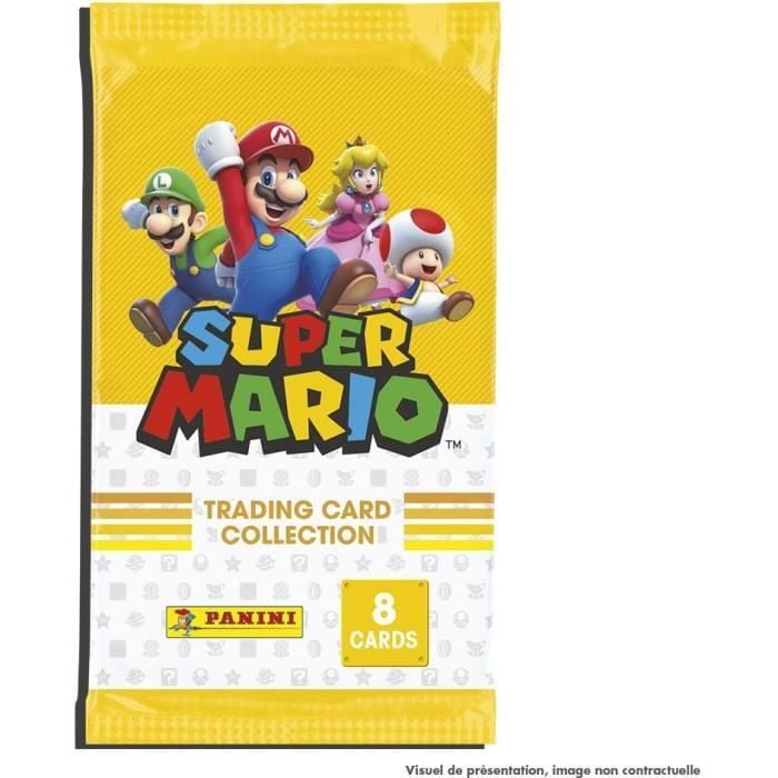 Fat pack PANINI SUPER MARIO 2 pochettes 52 cartes
