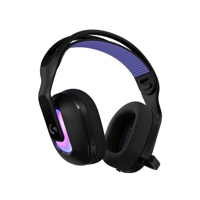 Casque gamer - sans fil - G522 - Lightspeed - Noir