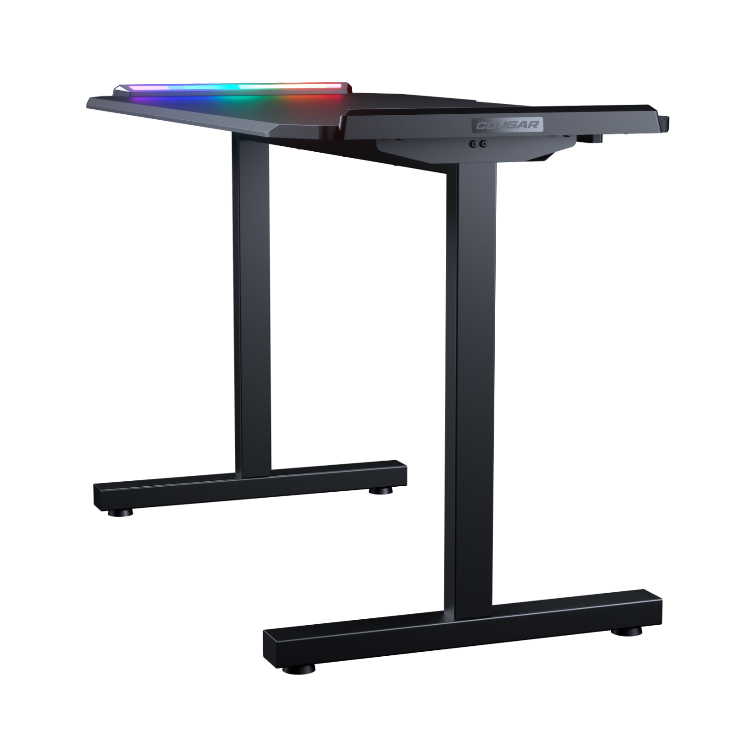 Bureau Gaming Cougar Gaming DEIMUS Design Ergonomique Système de gestion des câbles intégré