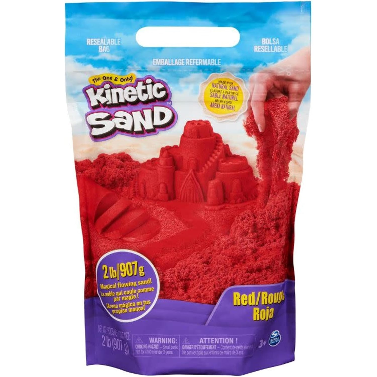 Kinetic Sand - Colour Bag Rouge (907g)