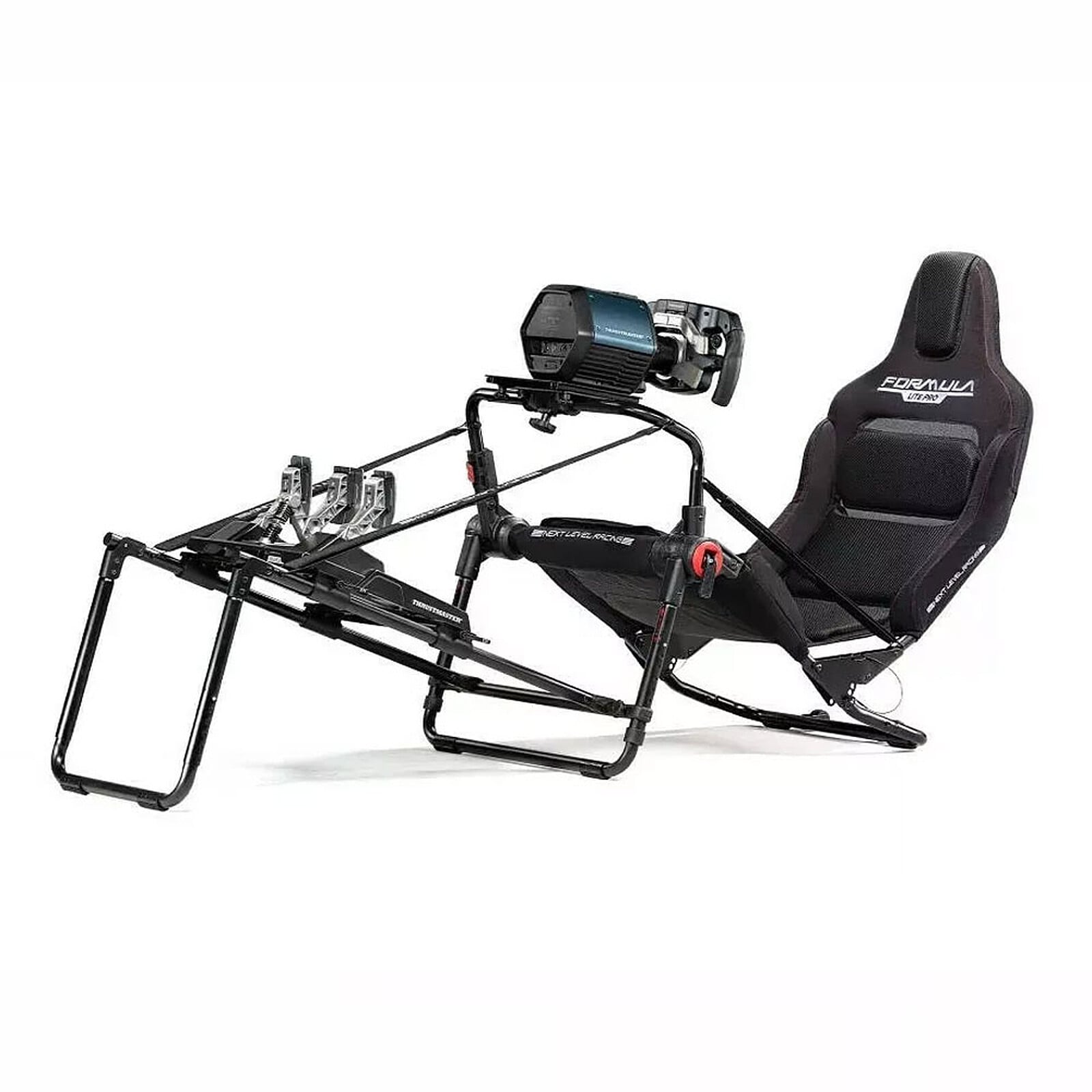 Cockpit pliable Simracing Next Level Racing Formula Lite Pro - Métal - Noir - 186,6 x 60,5 x 87,1 cm
