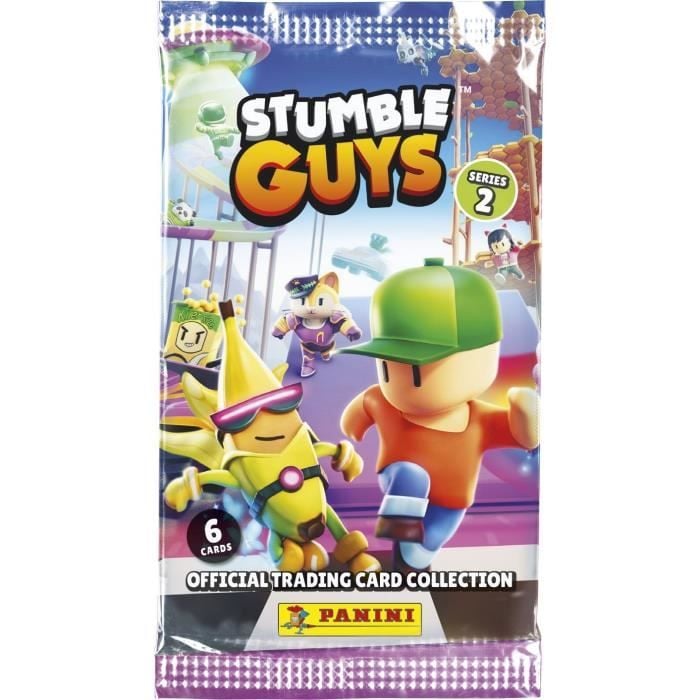 Boîte PANINI Stumble Guys TC 2 24 pochettes 144 cartes