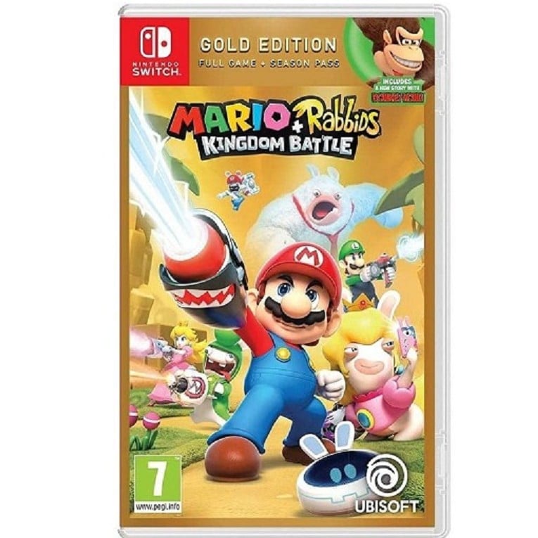 Mario et The Lapins Cretins Kingdom Battle Gold Edition UK