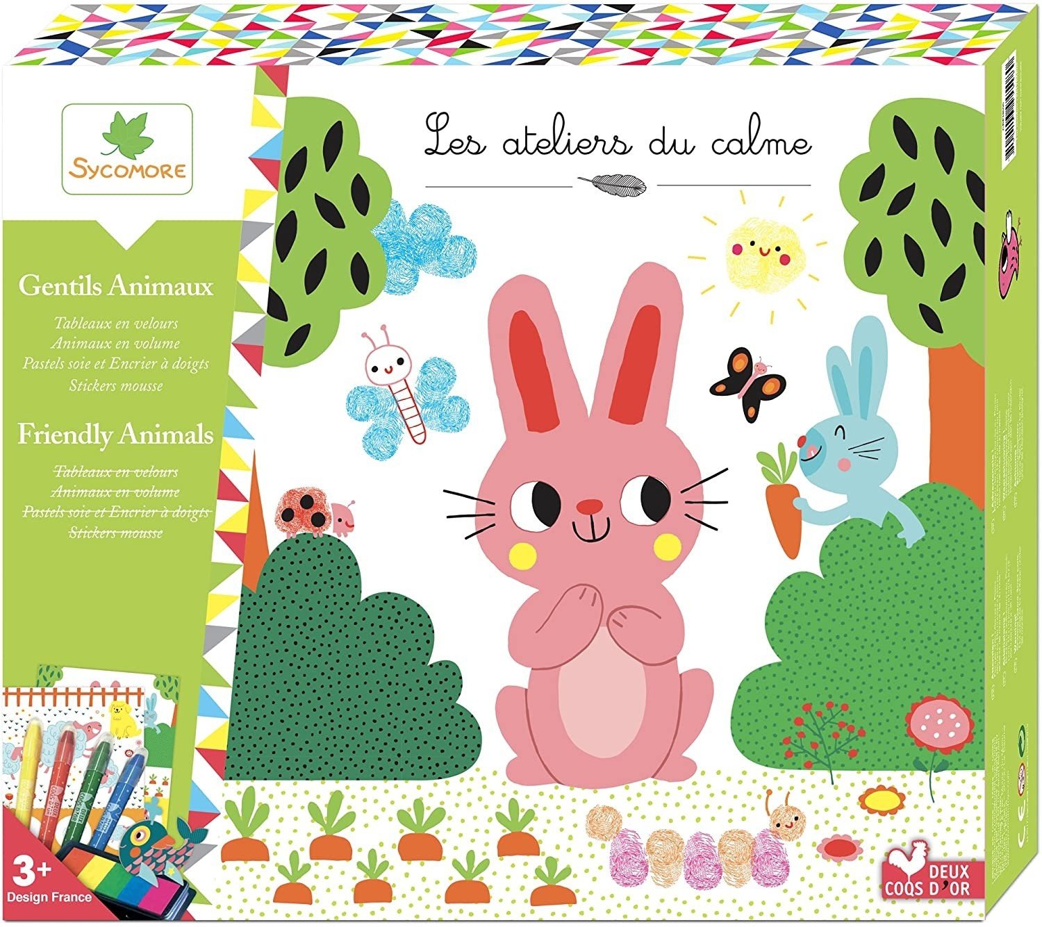 Coffret Multi Activités Gentils Animaux Les Ateliers Du Calme - Sycomore