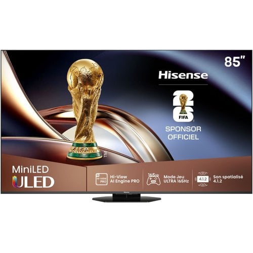 Hisense 85U8Q TV 2 16 85 4K Ultra HD Smart TV Wifi Neuf - vue 3