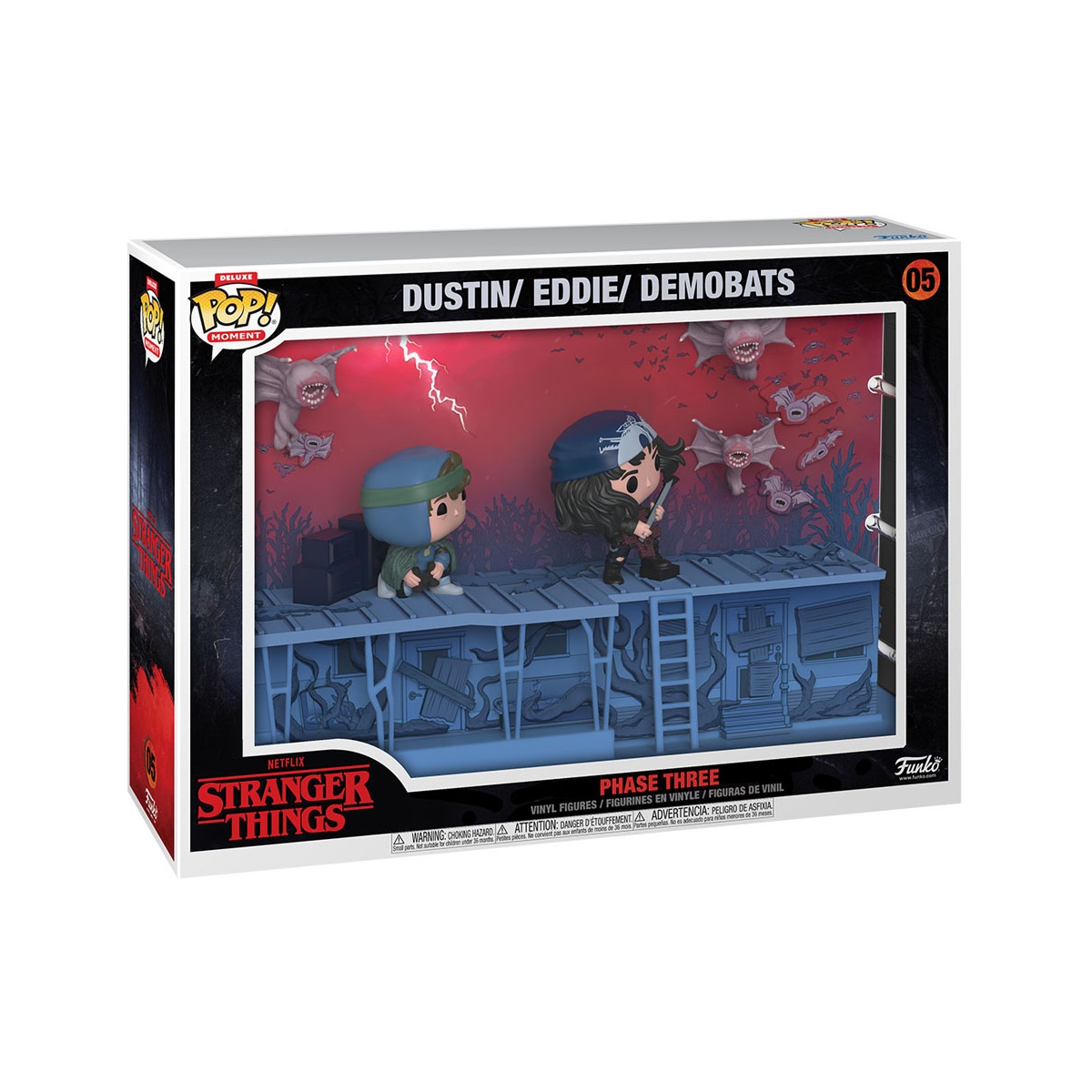 Stranger Things - Pack 2 figurines POP! Deluxe Phase Three