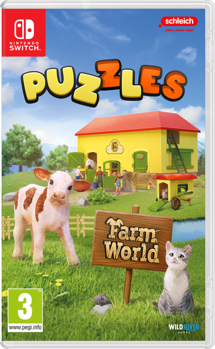 Schleich Puzzles FarmWorld Nintendo SWITCH Neuf - vue 6