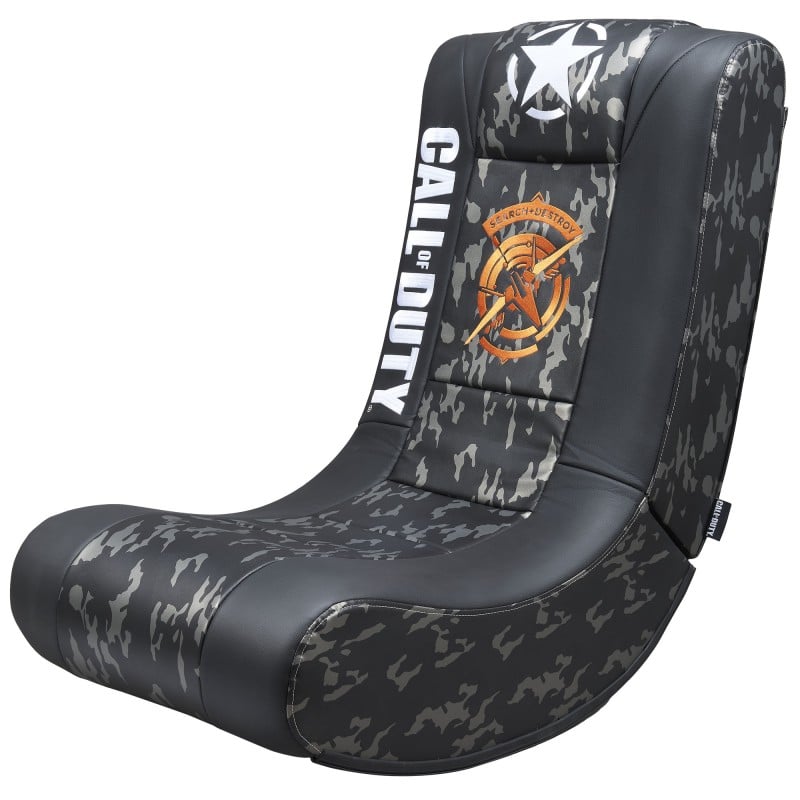 Fauteuil gamer à bascule Call of Duty, siege gaming Noir taille L pour adulte