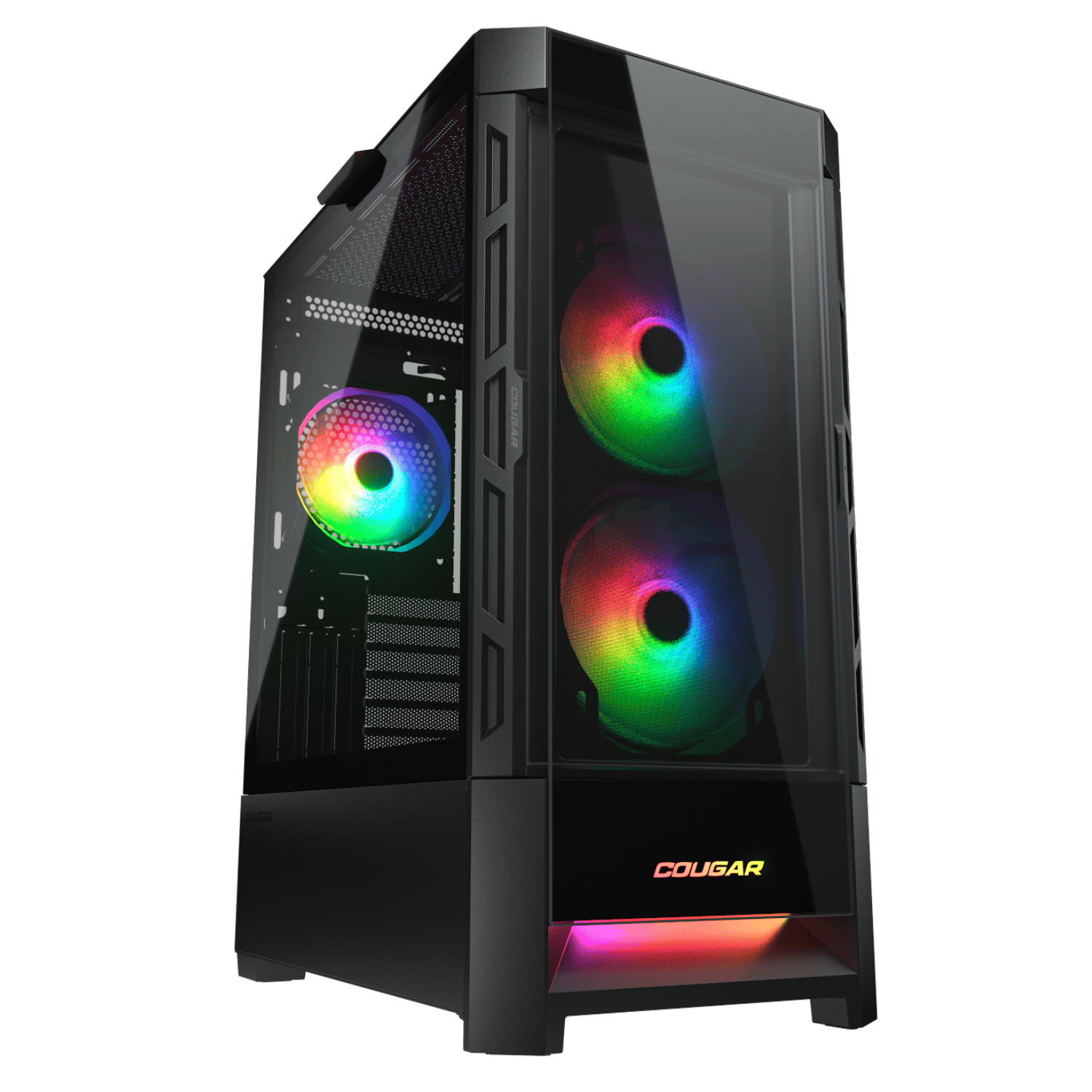 Boitier PC Moyen Tour ATX Cougar DuoFace RGB avec panneaux vitrés - vue 5