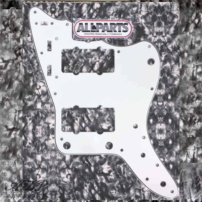 Pickguard pour Fender Jazzmaster US Vintage ’62 blanc 3 ply W/B/W