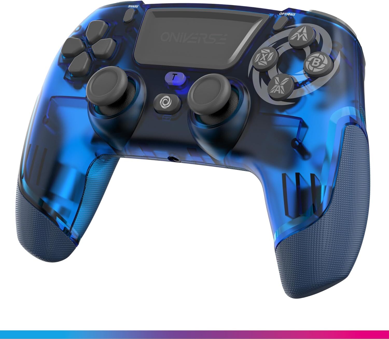 Manette sans fil PS4 Revolt compatible PS4 PS3 PC Android iOS joystick Hall Effect gyroscope 6 axes batterie rechargeable - vue 4