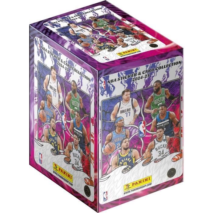 Boîte PANINI Basket NBA US 202425 50 pochettes de 5 stickers