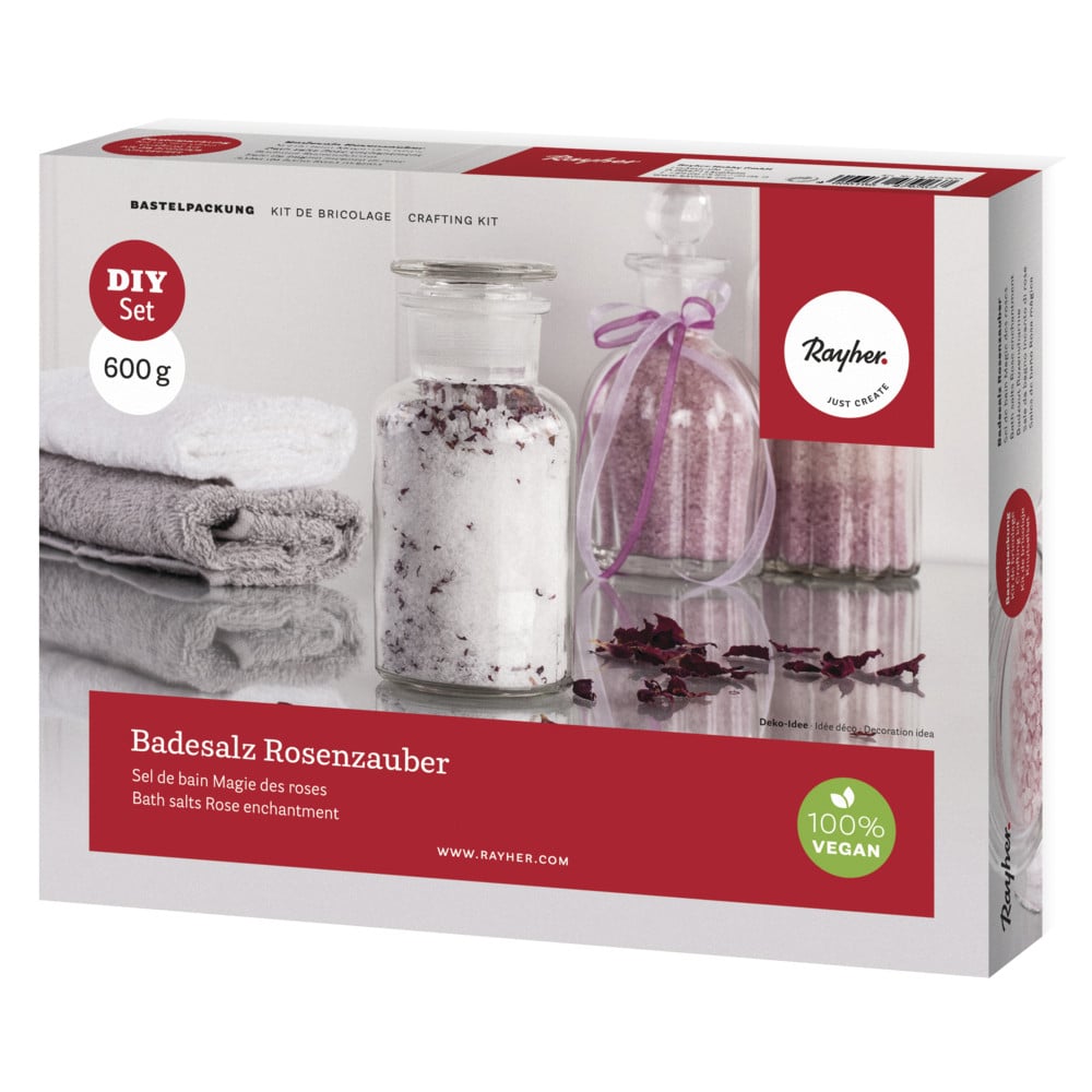 Kit : Sel de bain Magie des roses