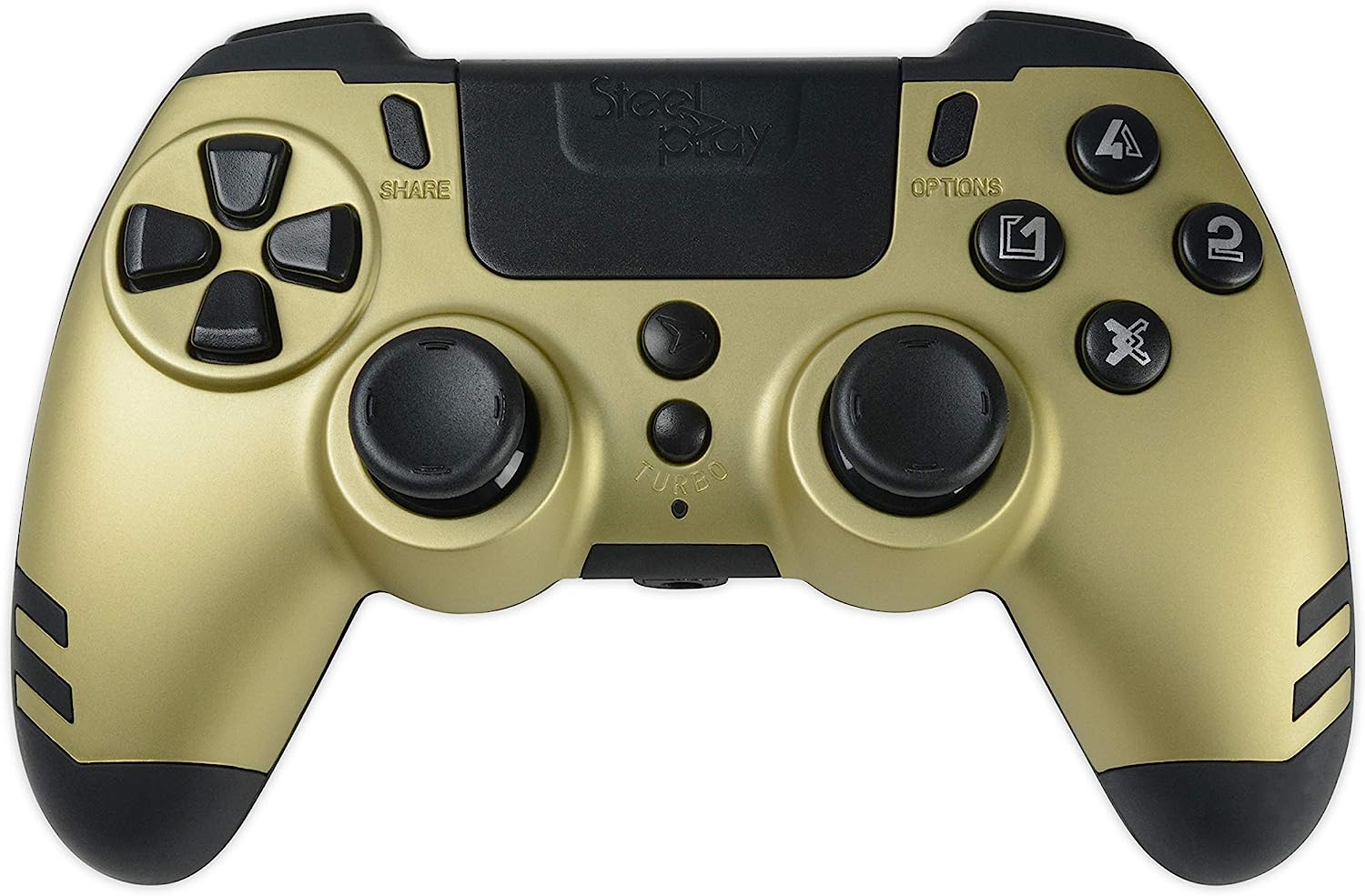 Manette sans Fil Steelplay Slim Pack pour PS4 PS3 et PC Or - vue 9