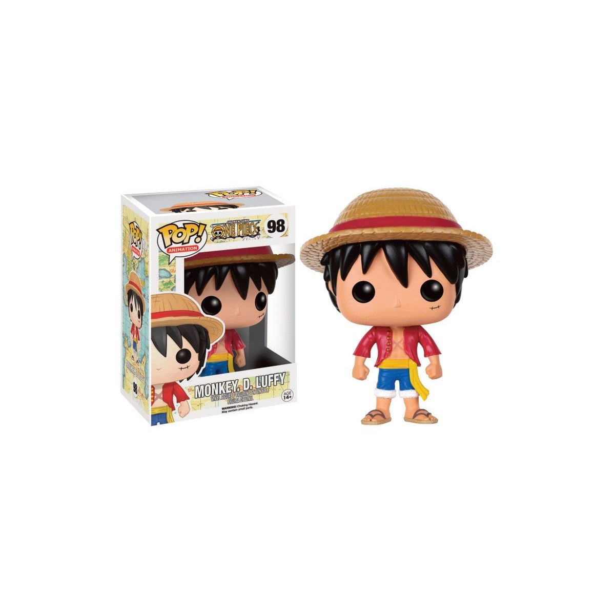 One Piece - Figurine POP! Monkey D. Luffy 9 cm