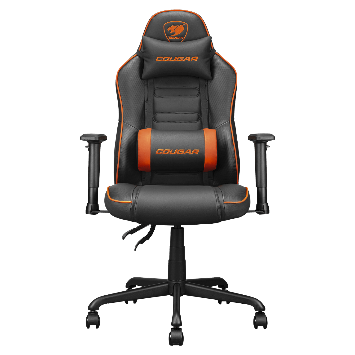 Fauteuil Gaming - Cougar Gaming - FUSIONS - Coussin de siège en mousse - Inclinaison continue jusqu'à 160º - Accoudoirs réglables